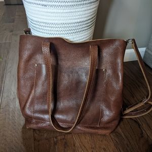 Portland Leather Goods Nutmeg Full size Crossbody Bag